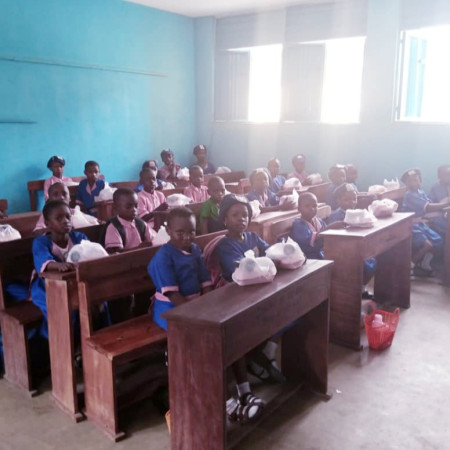 school chairs and tables