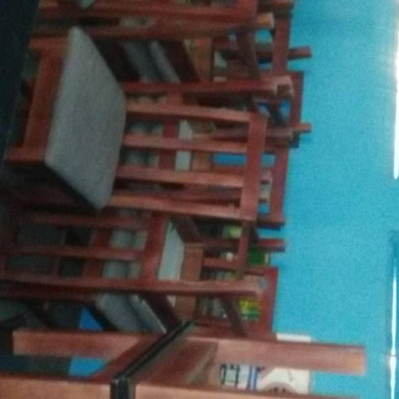 school chairs and tables